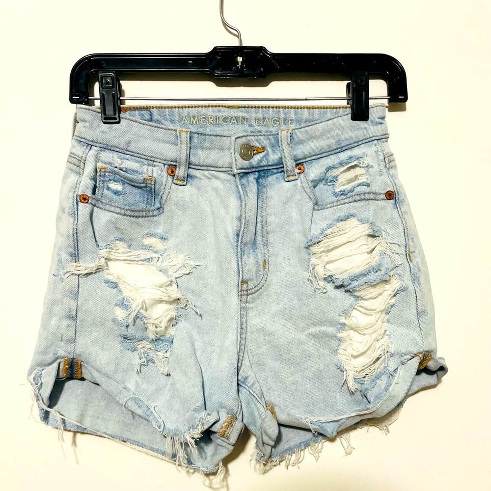 American eagle denim shorts